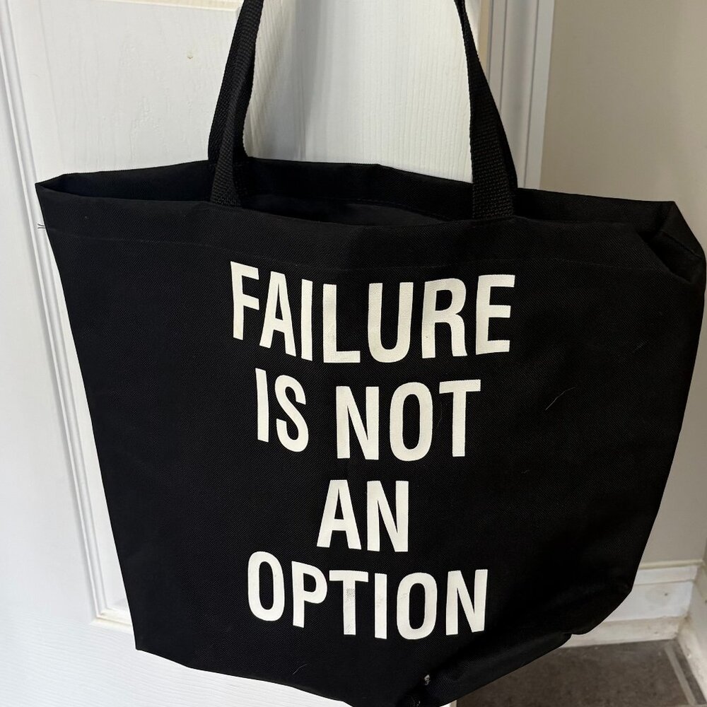 "Failure is not an option" Totebag